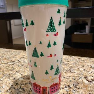 Kate Spade Christmas Travel Mug